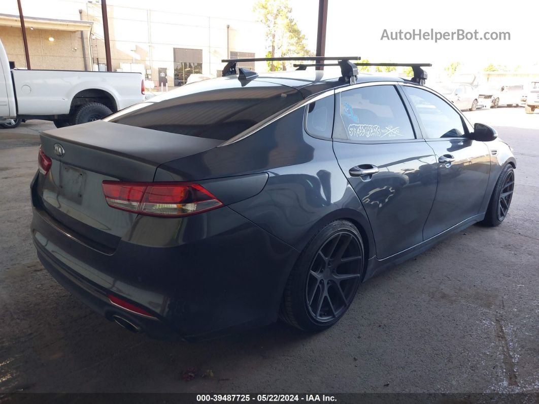 2018 Kia Optima Lx Серый vin: KNAGT4L38J5216456