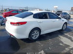 2016 Kia Optima Lx White vin: KNAGT4L39G5089094