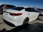 2017 Kia Optima Lx White vin: KNAGT4L3XH5161213