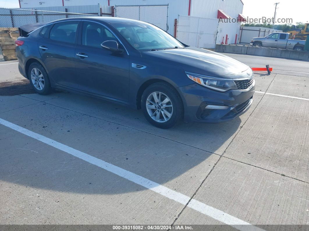 2018 Kia Optima Lx Gray vin: KNAGT4L3XJ5219567