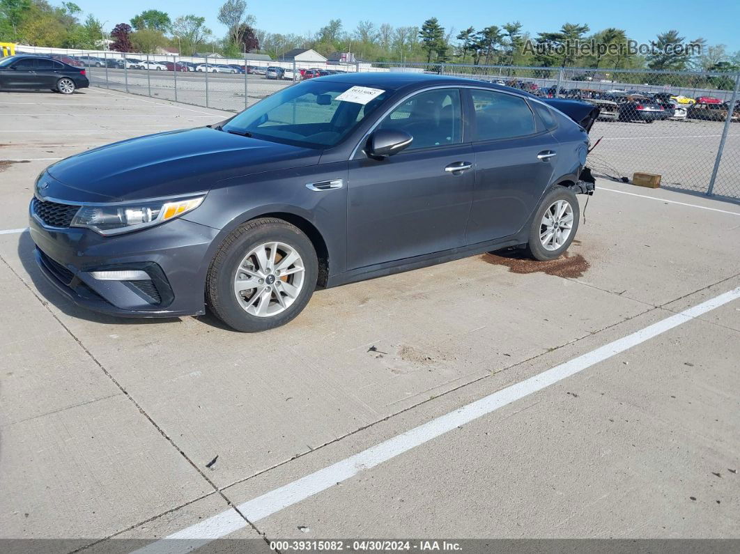 2018 Kia Optima Lx Gray vin: KNAGT4L3XJ5219567