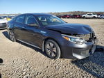 2017 Kia Optima Hybrid Gray vin: KNAGT4LC6H5007131