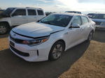 2017 Kia Optima Hybrid White vin: KNAGT4LE0H5011919