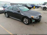 2017 Kia Optima Hybrid Gray vin: KNAGT4LE3H5017228