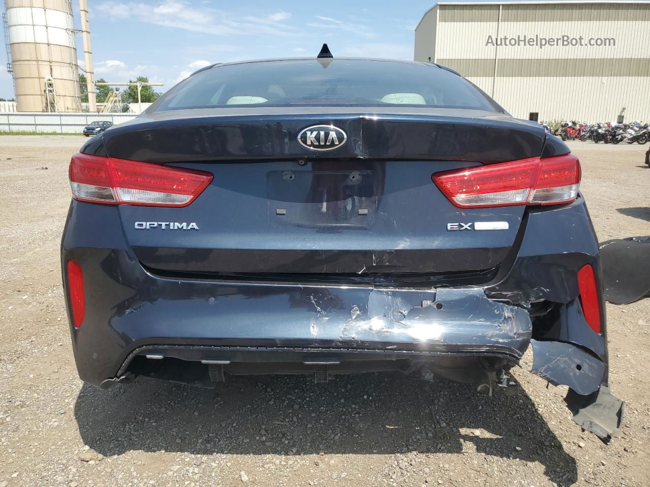 2017 Kia Optima Hybrid Черный vin: KNAGU4LE3H5010762