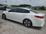 2017 Kia Optima Hybrid White vin: KNAGU4LE4H5010124