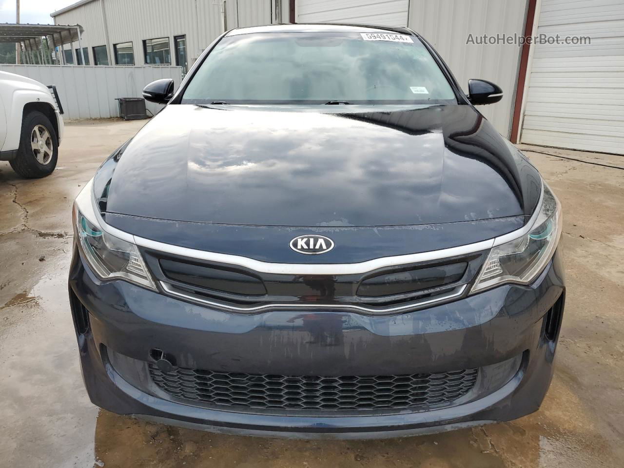 2017 Kia Optima Hybrid Blue vin: KNAGU4LEXH5009494