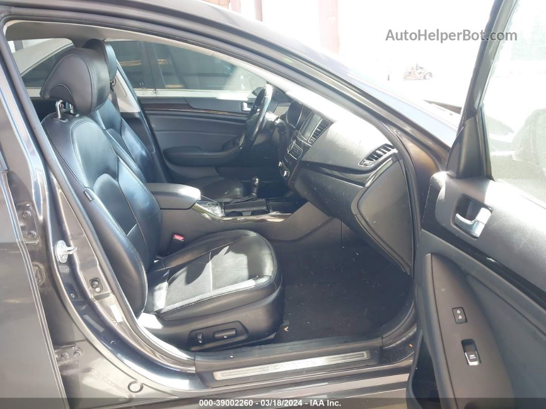 2014 Kia Cadenza Premium Серый vin: KNALN4D70E5128842