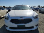 2014 Kia Cadenza Premium White vin: KNALN4D70E5134527