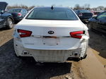 2014 Kia Cadenza Premium White vin: KNALN4D70E5140960