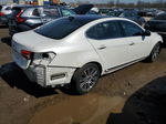 2014 Kia Cadenza Premium White vin: KNALN4D70E5140960