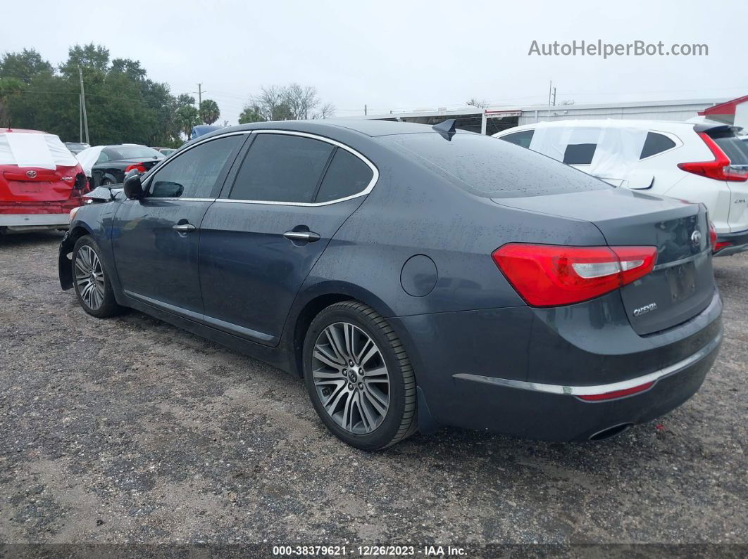 2014 Kia Cadenza Premium Gray vin: KNALN4D70E5165535