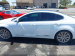 2014 Kia Cadenza Limited White vin: KNALN4D70E5165714