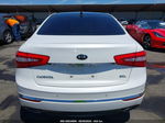 2014 Kia Cadenza Limited White vin: KNALN4D70E5165714