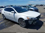 2014 Kia Cadenza Limited White vin: KNALN4D70E5165714