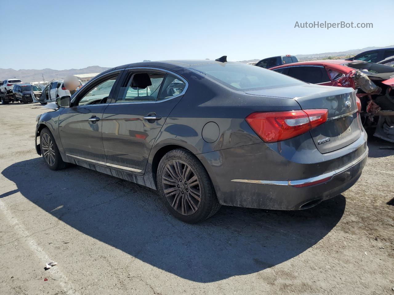 2016 Kia Cadenza Luxury Gray vin: KNALN4D70G5211089