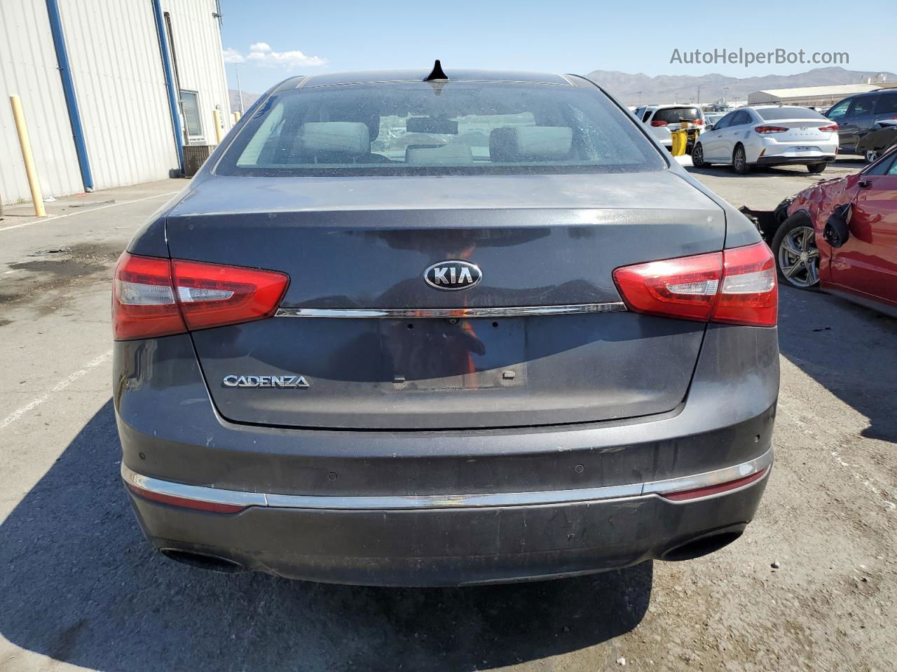 2016 Kia Cadenza Luxury Gray vin: KNALN4D70G5211089