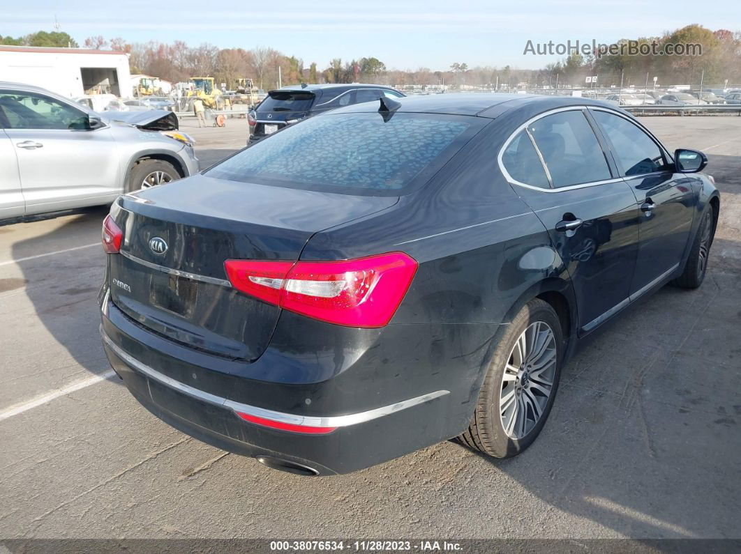 2016 Kia Cadenza Premium Black vin: KNALN4D70G5213666