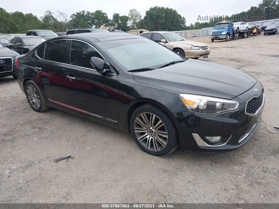 2016 Kia Cadenza Premium Black vin: KNALN4D70G5216406