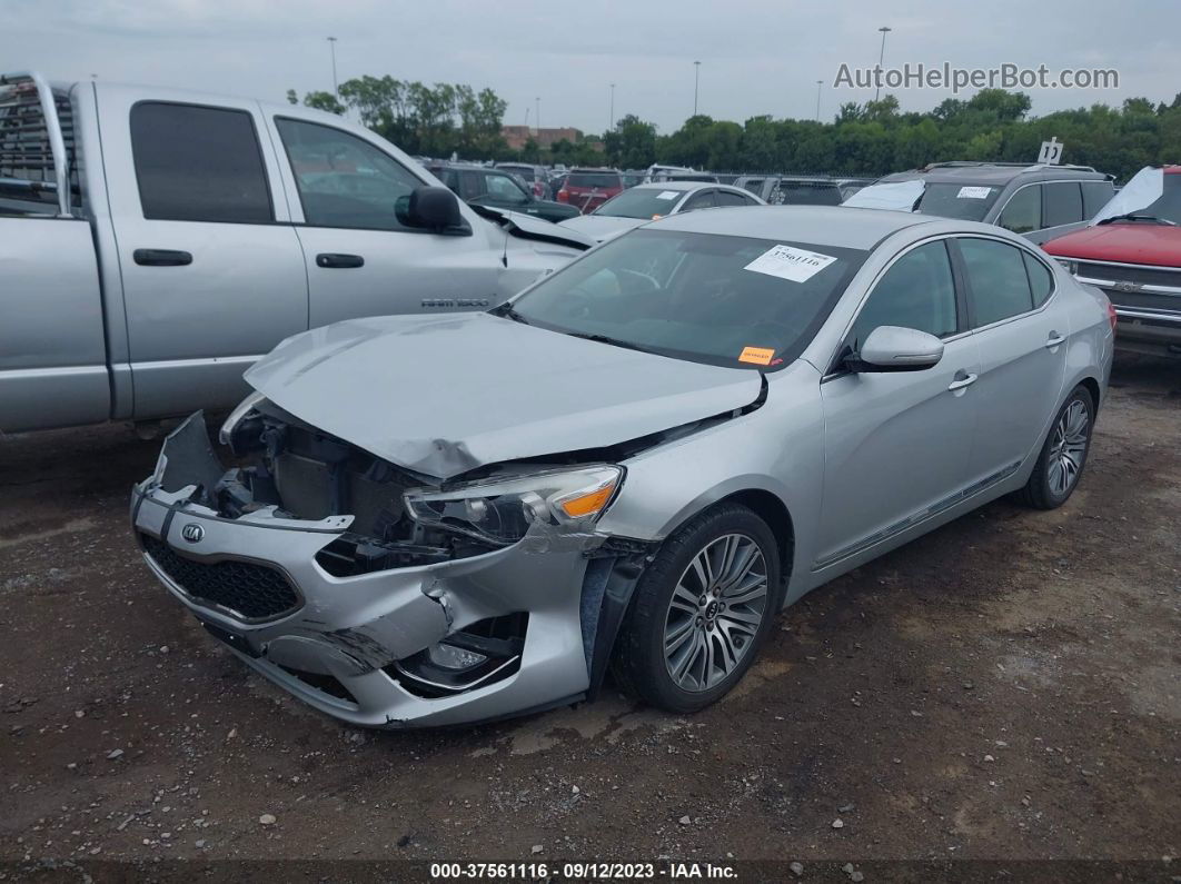 2016 Kia Cadenza   Silver vin: KNALN4D70G5221573