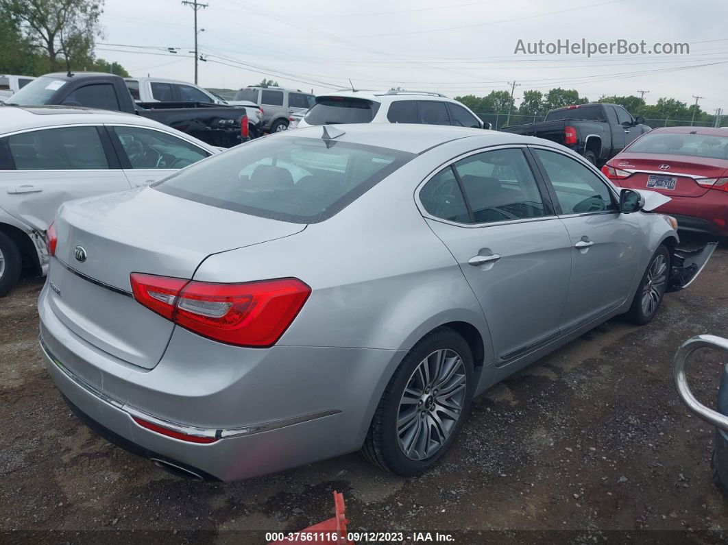 2016 Kia Cadenza   Silver vin: KNALN4D70G5221573