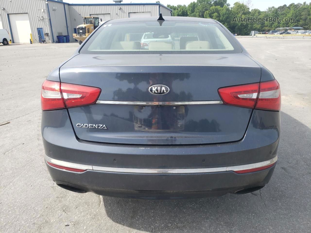 2014 Kia Cadenza Premium Blue vin: KNALN4D71E5125576