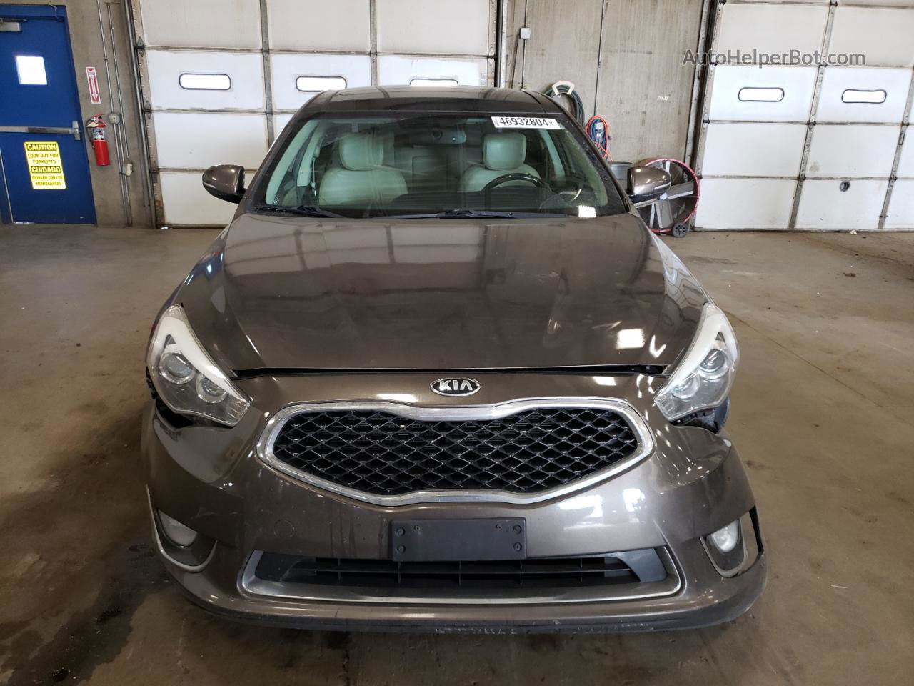 2014 Kia Cadenza Premium Золотой vin: KNALN4D71E5134486