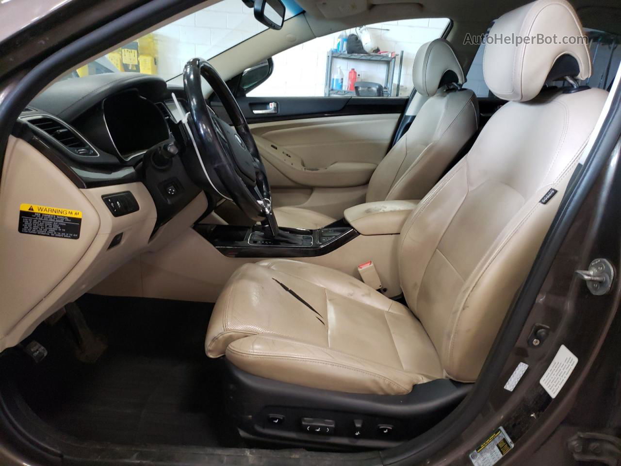 2014 Kia Cadenza Premium Золотой vin: KNALN4D71E5134486