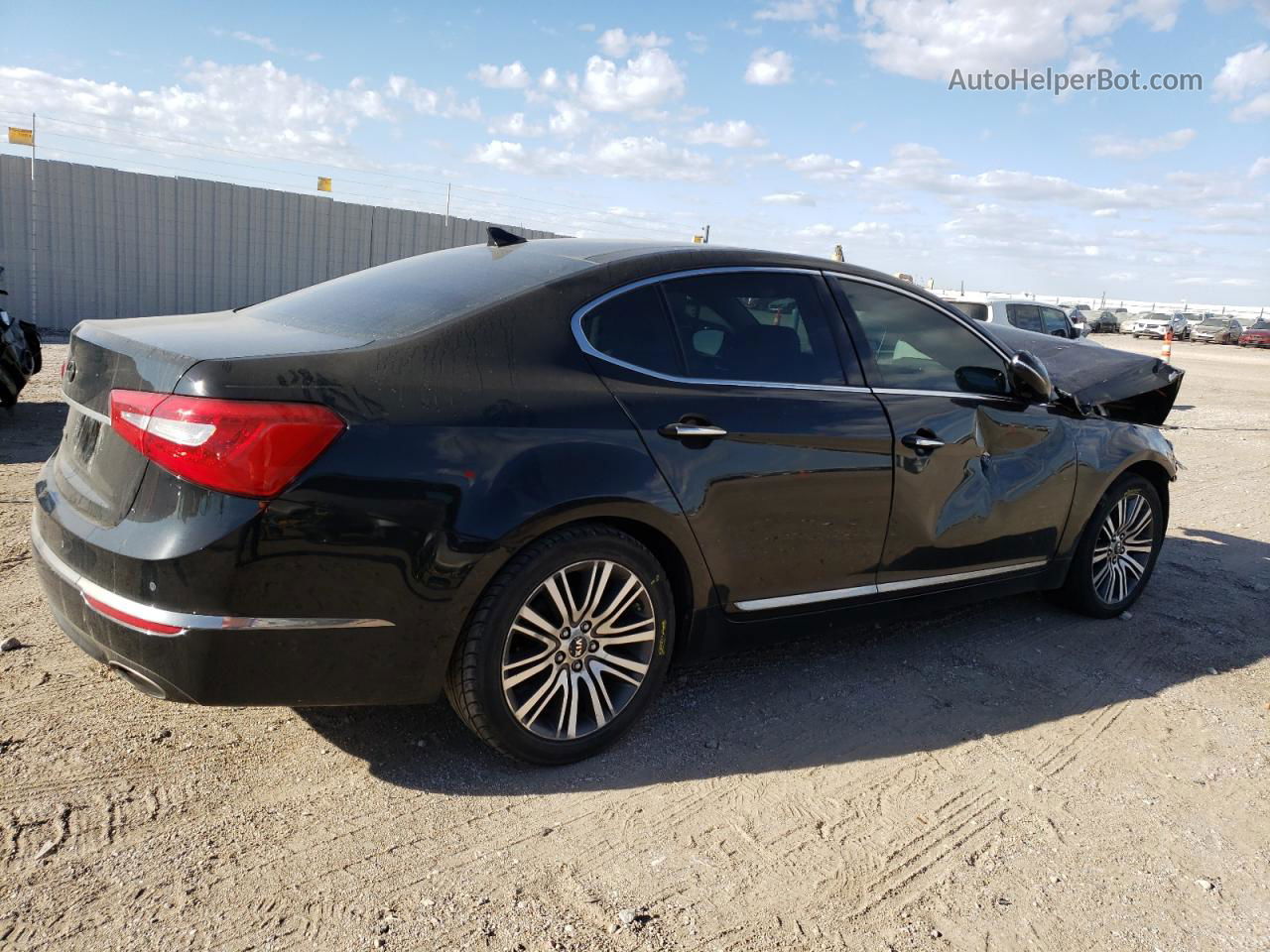 2014 Kia Cadenza Premium Black vin: KNALN4D71E5134553