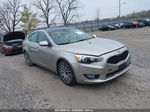 2014 Kia Cadenza Premium Silver vin: KNALN4D71E5134875