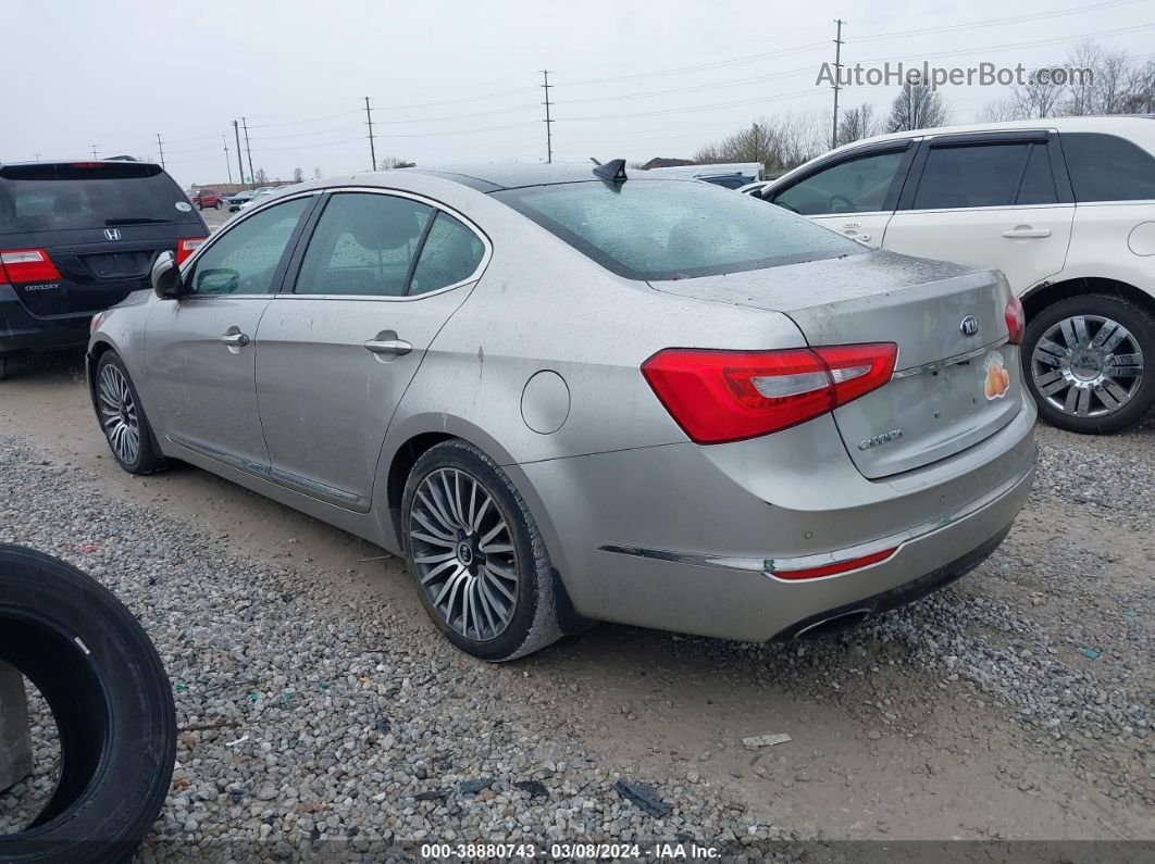 2014 Kia Cadenza Premium Silver vin: KNALN4D71E5134875