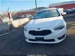 2014 Kia Cadenza Premium White vin: KNALN4D71E5139638