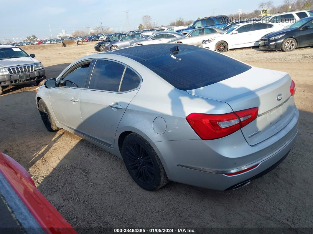 2016 Kia Cadenza Premium Silver vin: KNALN4D71G5211201