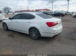 2014 Kia Cadenza Premium White vin: KNALN4D72E5128244