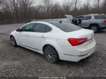 2014 Kia Cadenza Premium White vin: KNALN4D72E5133637