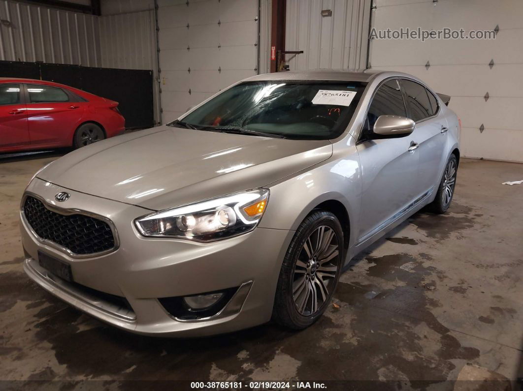 2014 Kia Cadenza Premium Gray vin: KNALN4D72E5134805