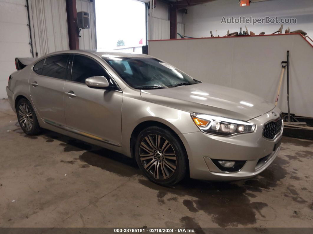 2014 Kia Cadenza Premium Gray vin: KNALN4D72E5134805