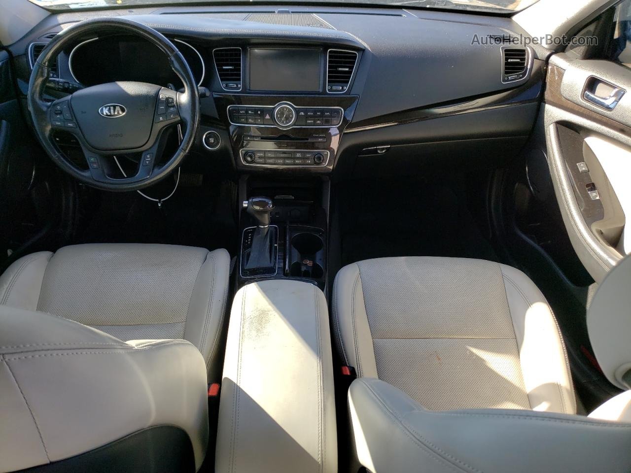 2014 Kia Cadenza Premium Черный vin: KNALN4D72E5148767