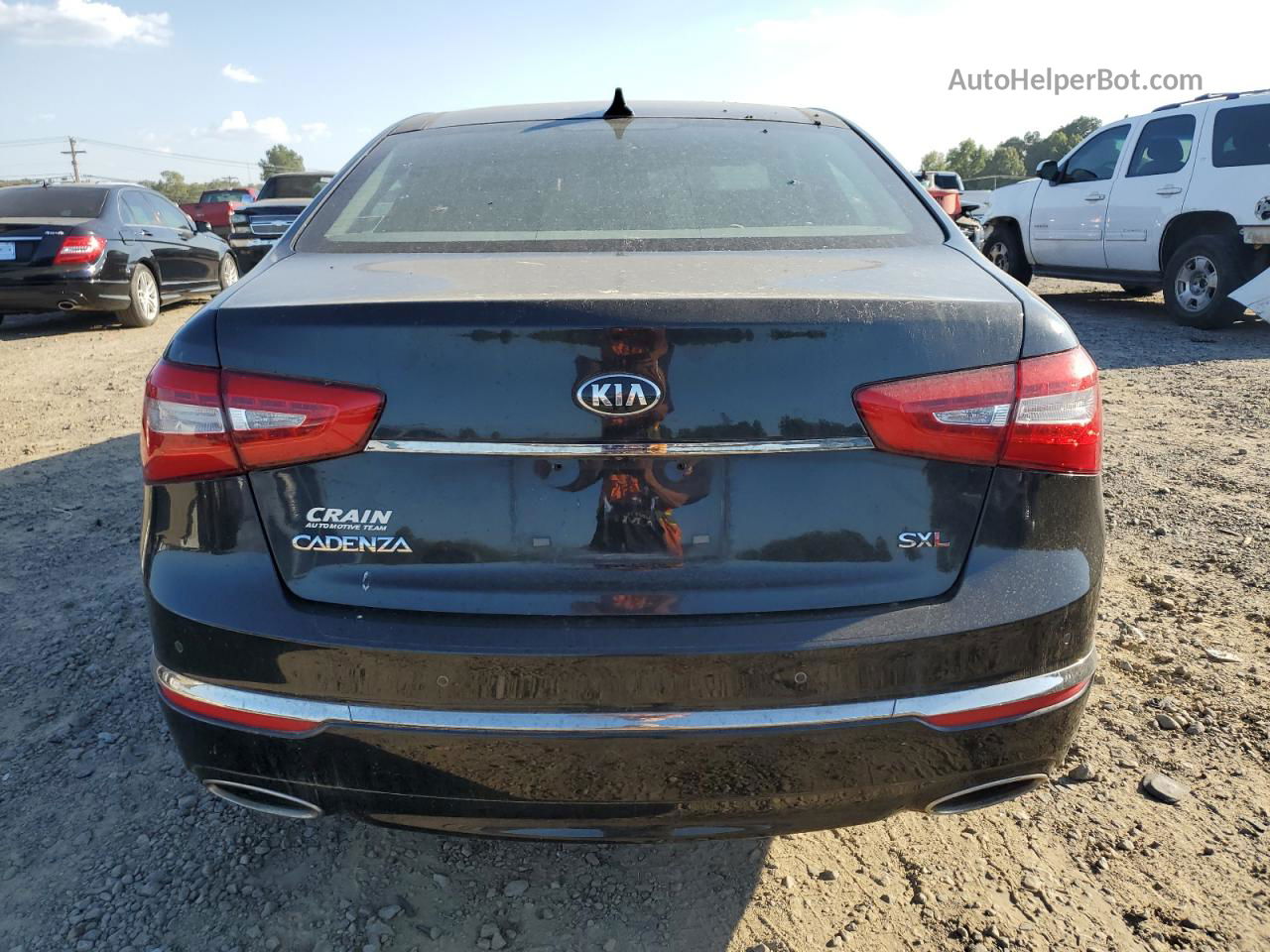 2016 Kia Cadenza Luxury Black vin: KNALN4D72G5209165