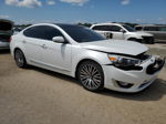 2016 Kia Cadenza Luxury White vin: KNALN4D72G5214558