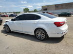 2016 Kia Cadenza Luxury White vin: KNALN4D72G5214558