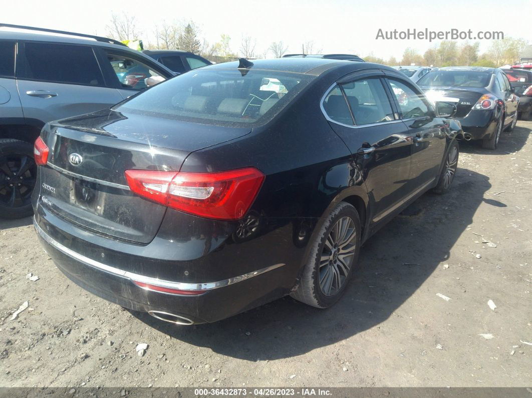 2016 Kia Cadenza Premium Black vin: KNALN4D72G5217492