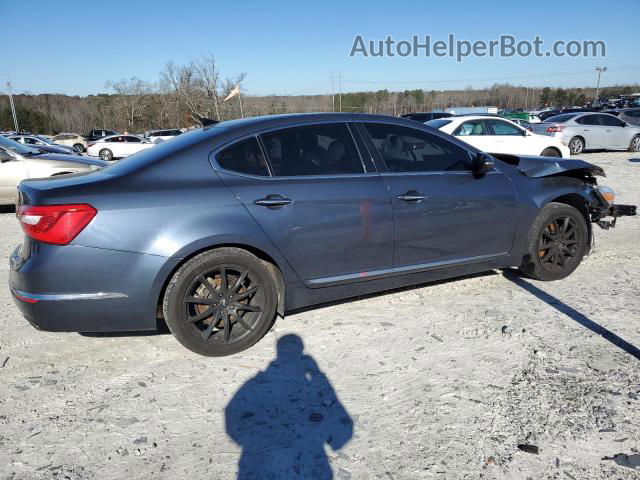 2014 Kia Cadenza Premium Gray vin: KNALN4D73E5130293