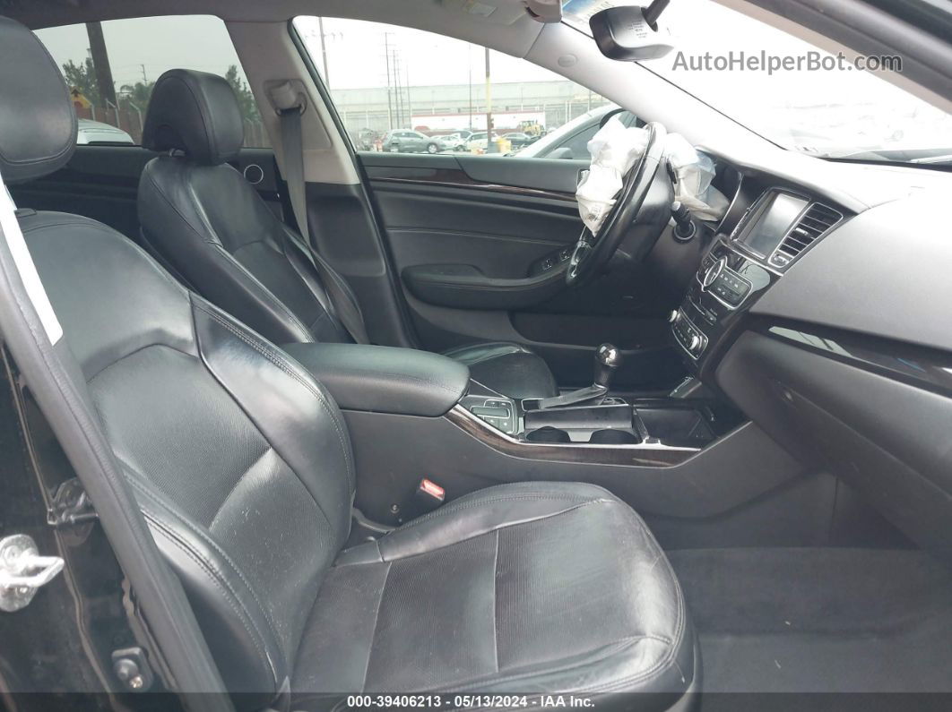 2014 Kia Cadenza Premium Черный vin: KNALN4D73E5135137