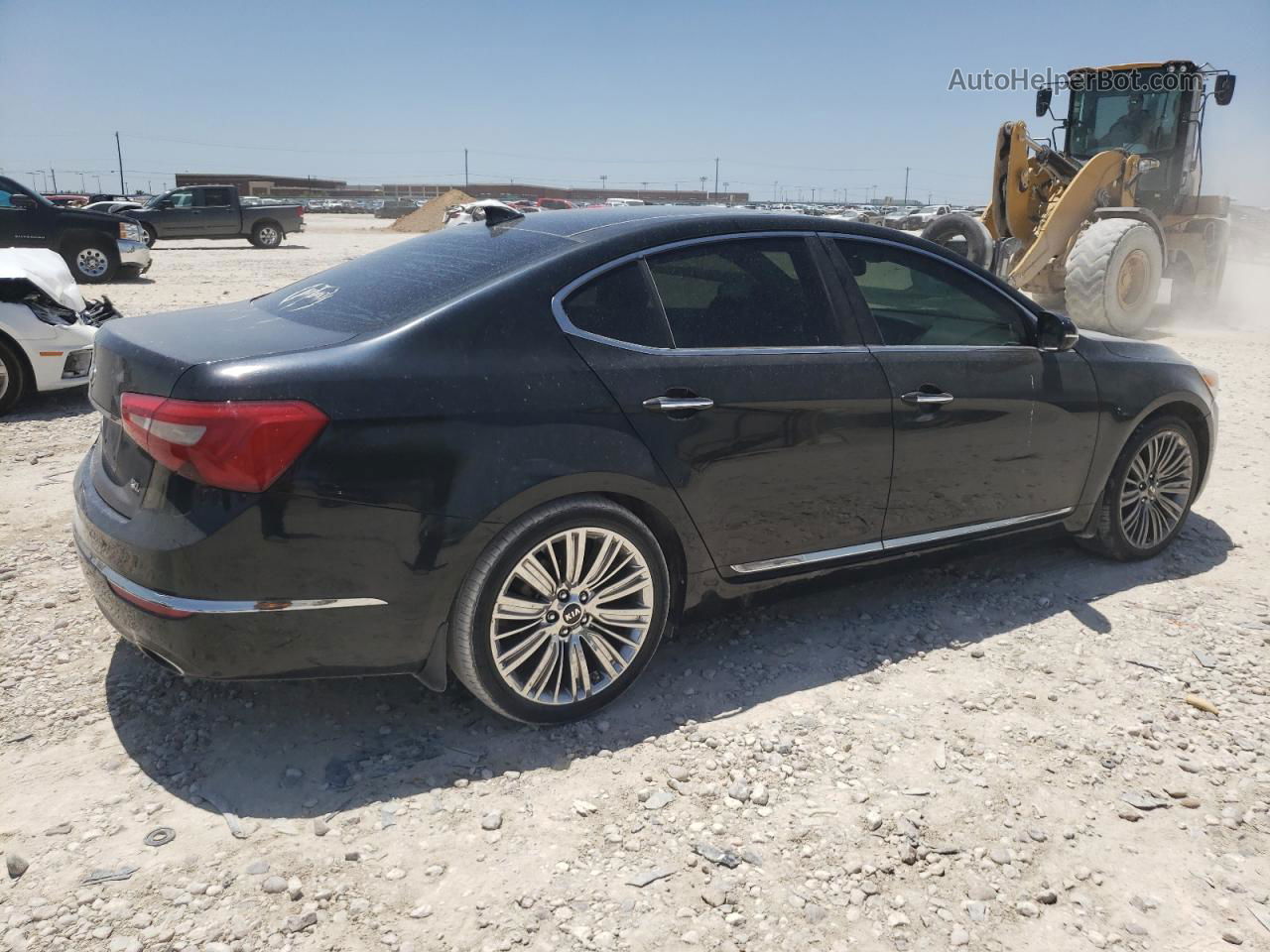 2014 Kia Cadenza Premium Черный vin: KNALN4D73E5153864