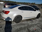 2014 Kia Cadenza Premium White vin: KNALN4D73E5165187