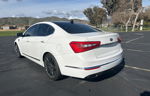 2016 Kia Cadenza Luxury White vin: KNALN4D73G5206534