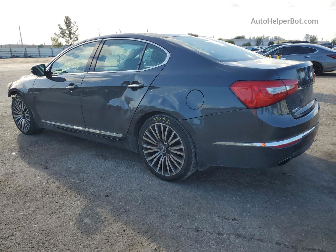 2016 Kia Cadenza Luxury Gray vin: KNALN4D73G5206954