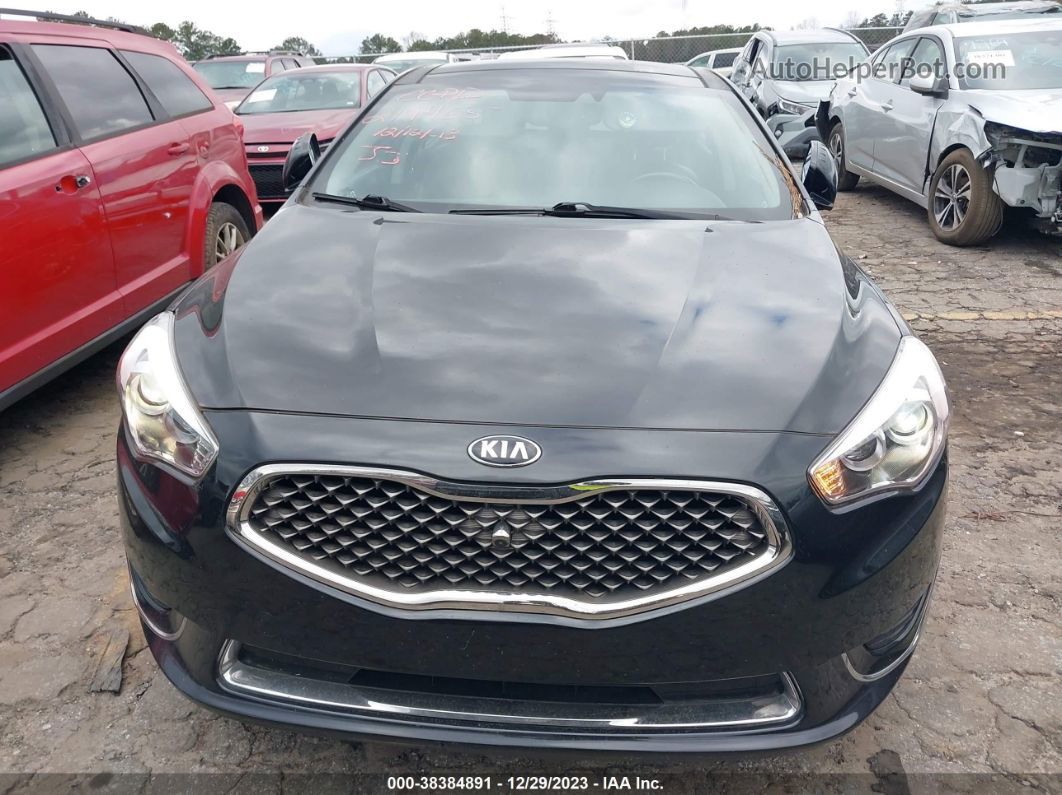 2016 Kia Cadenza Limited Black vin: KNALN4D73G5214455