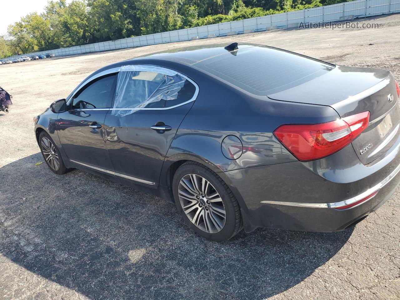 2016 Kia Cadenza Luxury Gray vin: KNALN4D73G5217937